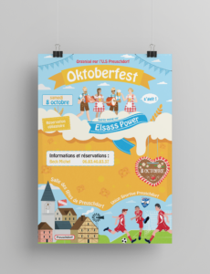 Affiche Oktoberfest Preuschdorf