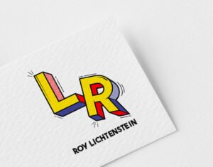 Typographie Roy Lichtenstein