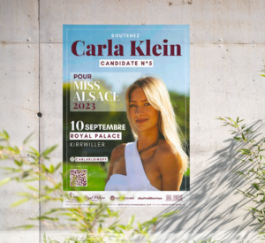 Flyer candidature miss Alsace