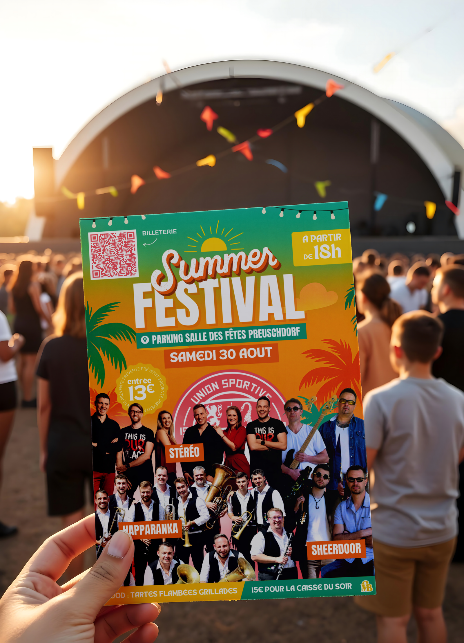 Summer Festival US Preuschdorf 2025 — graphiste Alsace