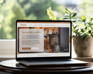 Refonte du site internet de Dune Spa