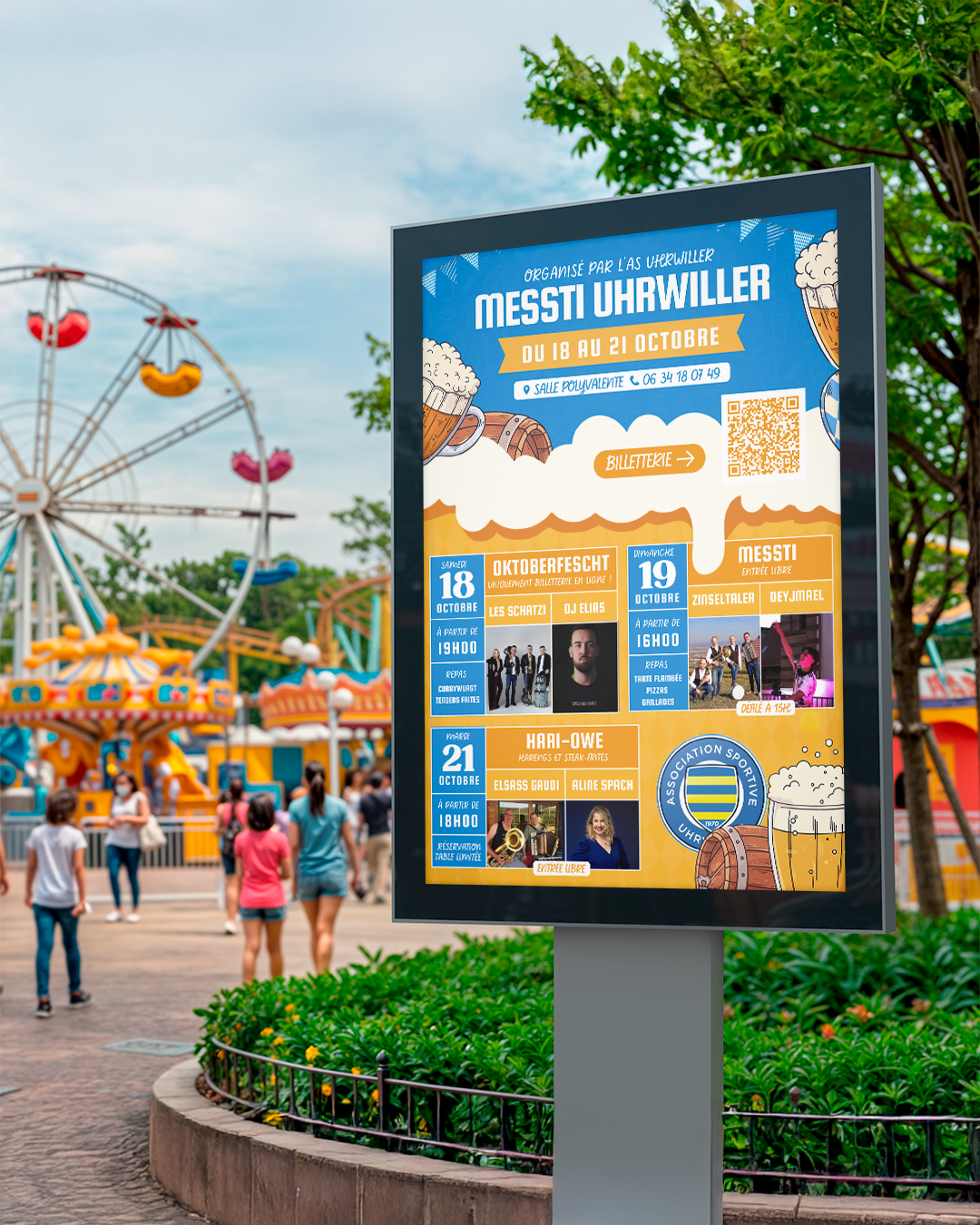 Messti – Oktoberfest Uhrwiller — graphiste Alsace