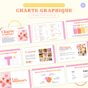 Template Canva charte graphique