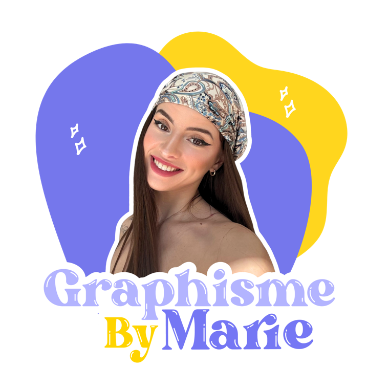 Marie, graphiste freelance - Graphisme by Marie