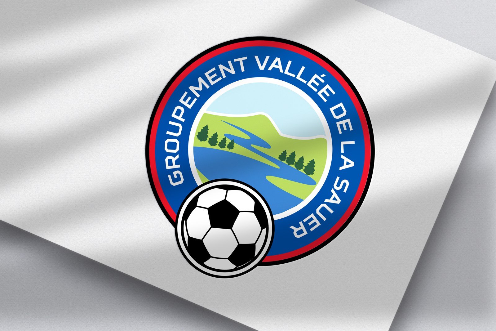 Logo Entente Vallée de la Sauer — graphiste Alsace