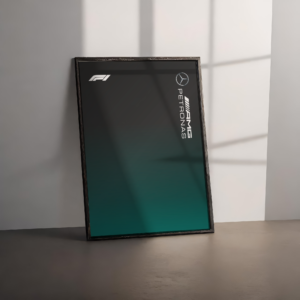 Affiche LEGO Mercedes Team à imprimer