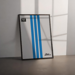 Affiche LEGO Nissan Skyline R34 à imprimer