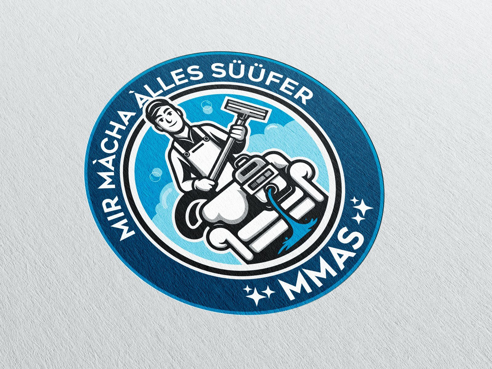Logo MMAS Clean — graphiste Alsace