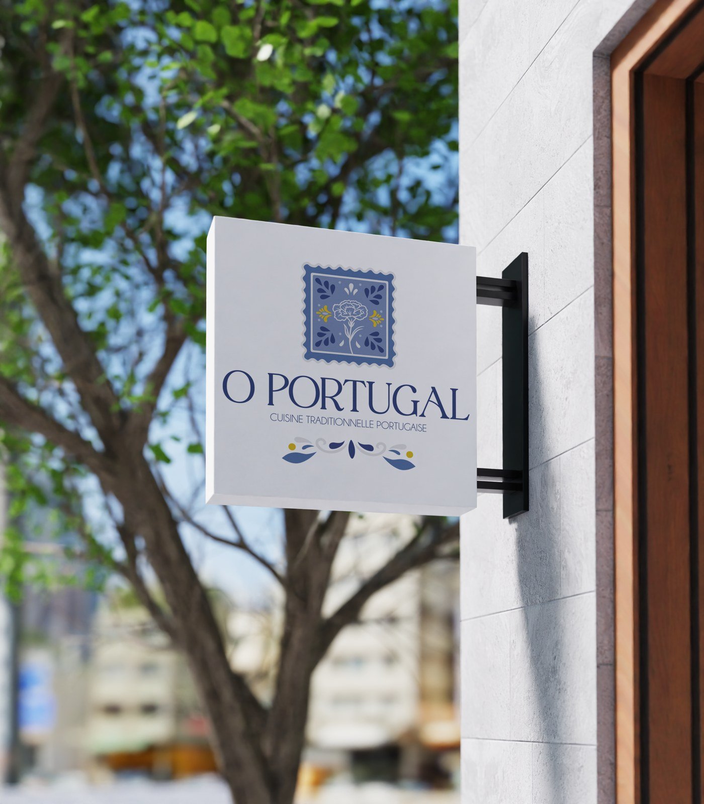 Logo O Portugal — graphiste Alsace