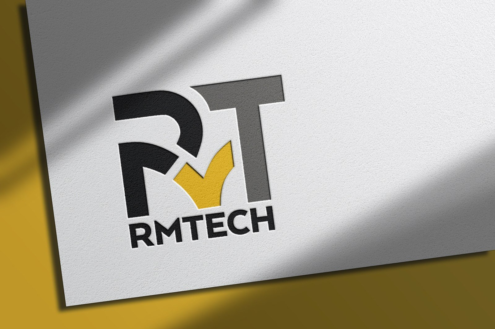 Logo RMTech — graphiste Alsace